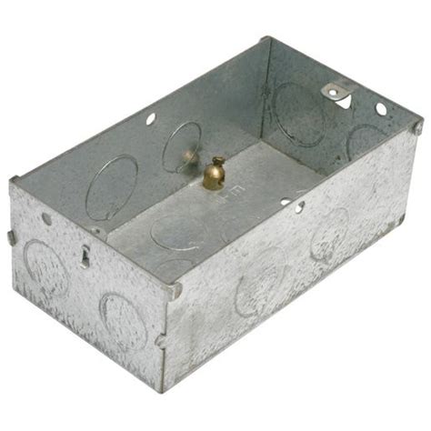 american back box electrical|75mm steel back box.